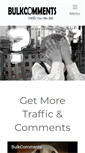 Mobile Screenshot of bulkcomments.net